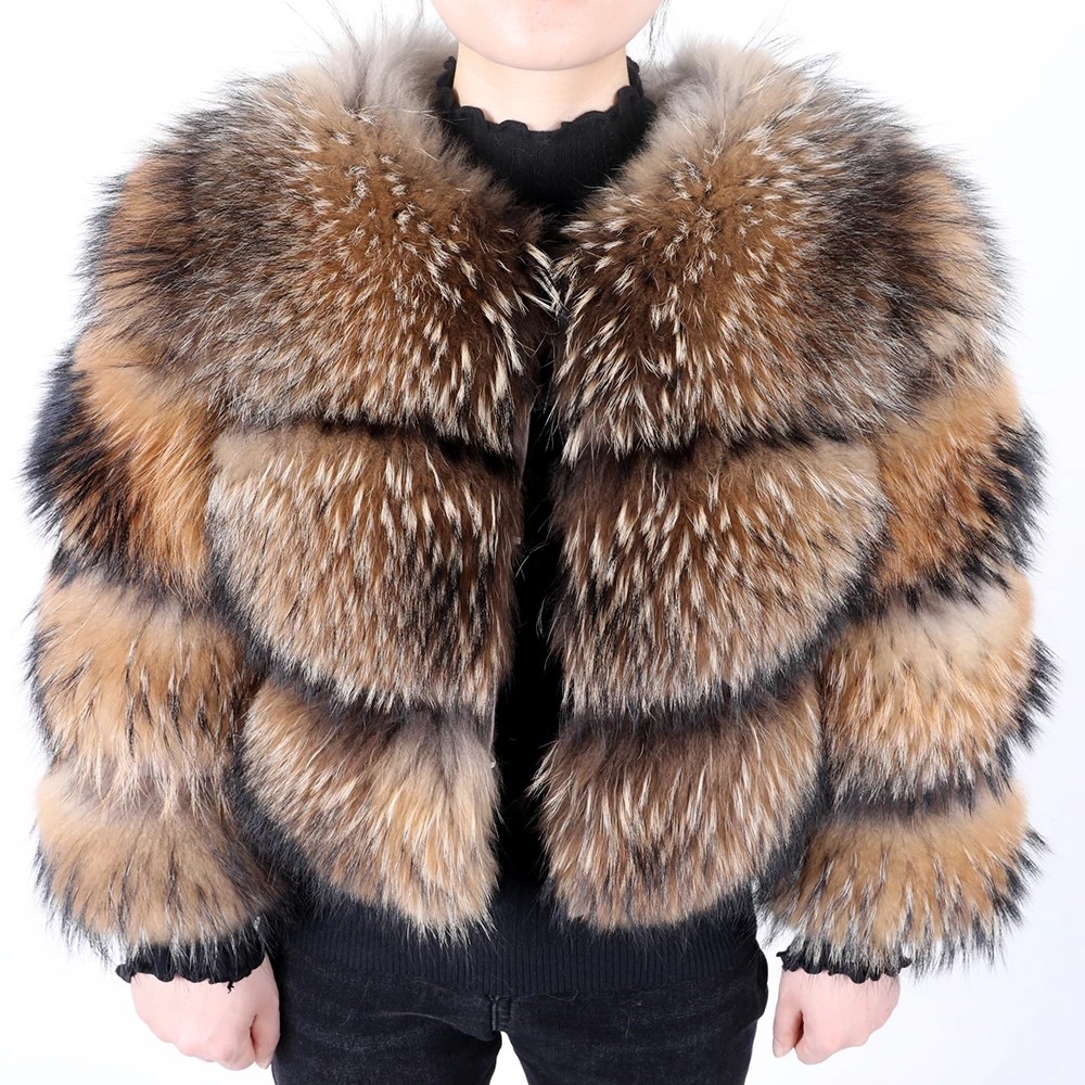 Real fox fur jacket - Picture 5 of 15